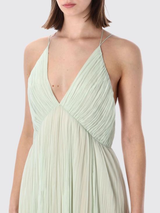 26SS 알베르타 페레티 롱 원피스 04300115 1471 Green - ALBERTA FERRETTI