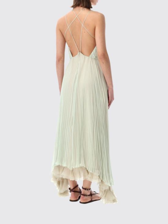 26SS 알베르타 페레티 롱 원피스 04300115 1471 Green - ALBERTA FERRETTI