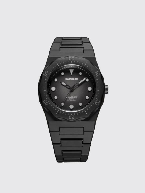 26SS D1밀라노 손목시계 D1PDBJ01 CARBON DIVER Black