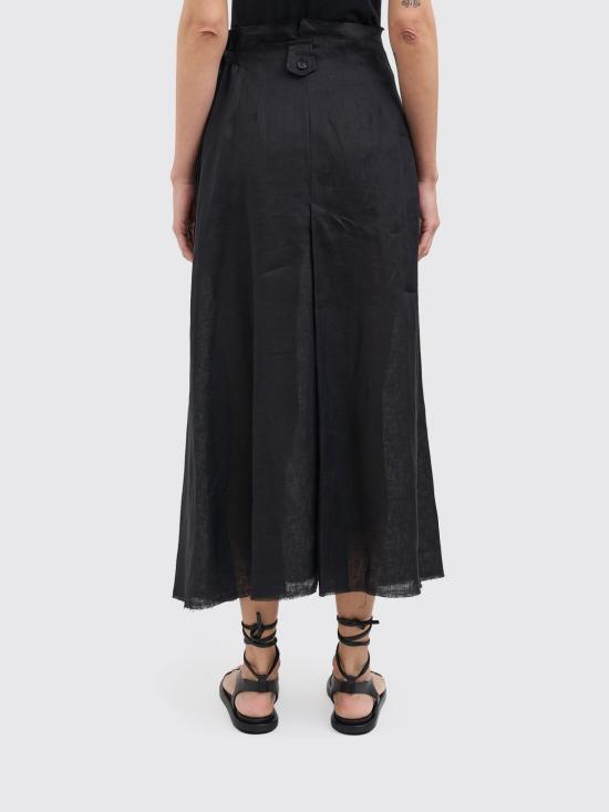 26SS 이자벨베네나토 롱 스커트 DW24S26 Black - ISABEL BENENATO