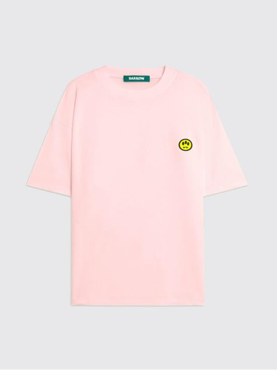 26SS 바로우 반팔 티셔츠 S6BWUATH003 049 Blush Pink - BARROW