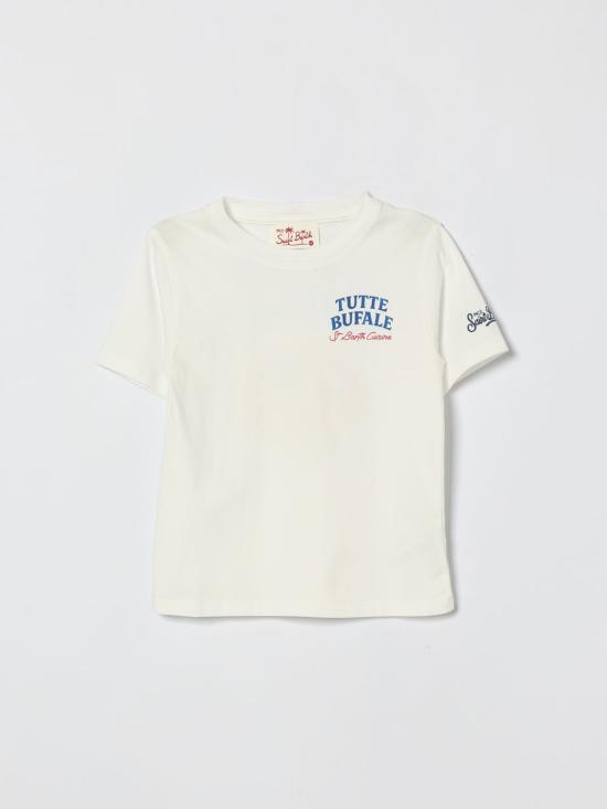 26SS [키즈] 세인트바쓰 티셔츠 PRL0001 01227L Multicolor