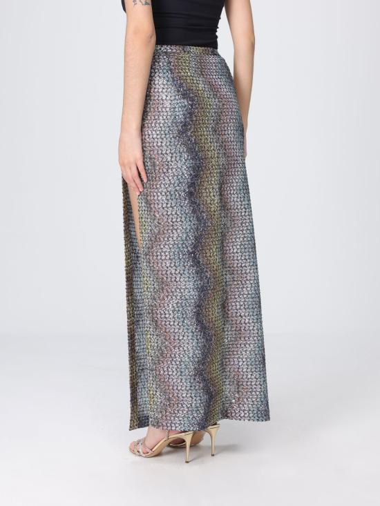 26SS 미소니 롱 스커트 MS26SH0ABC0065 SMSNS Multicolor - MISSONI