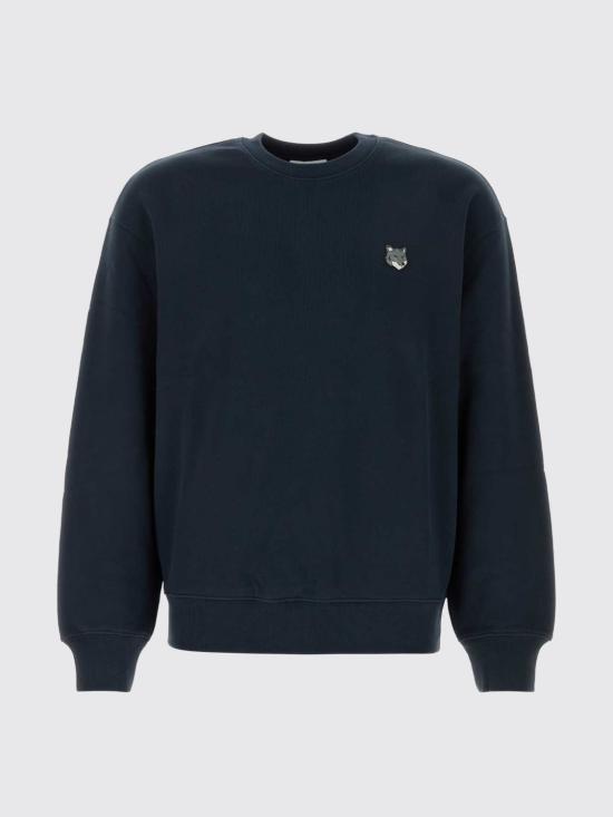 26SS 메종키츠네 폭스 헤드 컴포트 스웨트셔츠 PM00304KM0341 0413 Navy - MAISON KITSUNE