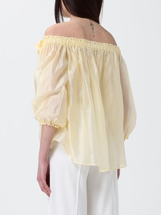 26SS 하니타 블라우스 HM31654582 CHANTILLY Yellow - HANITA