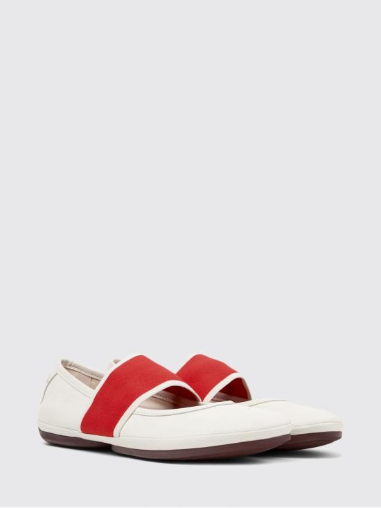 26SS 캠퍼 Right Nina 라이트 니나 발레 플랫 슈즈 21595 268 RIGHT NINA 0 White - CAMPER