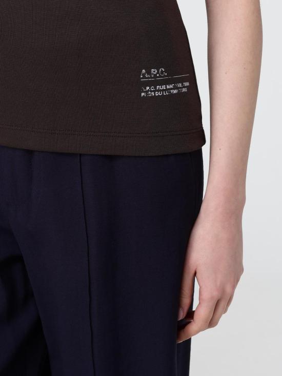 26SS 아페쎄 반팔 티셔츠 COHMWF26561 CAA Brown - A.P.C.