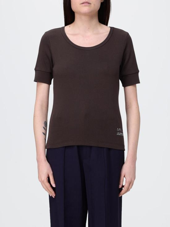 26SS 아페쎄 반팔 티셔츠 COHMWF26561 CAA Brown