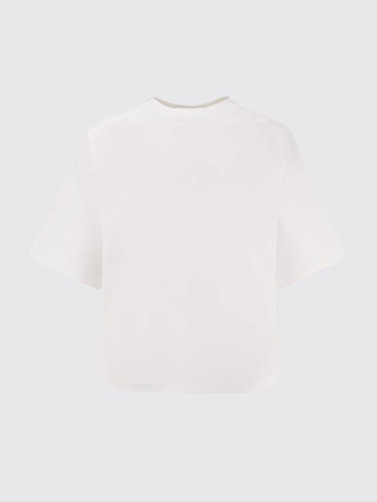 26SS 알라이아 반팔 티셔츠 AA9I0019J095C 000 White - ALAIA