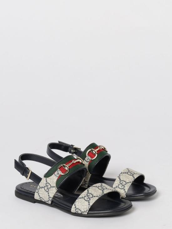 26SS [키즈] 구찌 스니커즈 857719FAFM7 4061 Beige - GUCCI