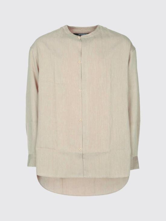 26SS 자크뮈스 파스트로 칼라리스 셔츠 SHM00615AW00738 150 Beige - JACQUEMUS