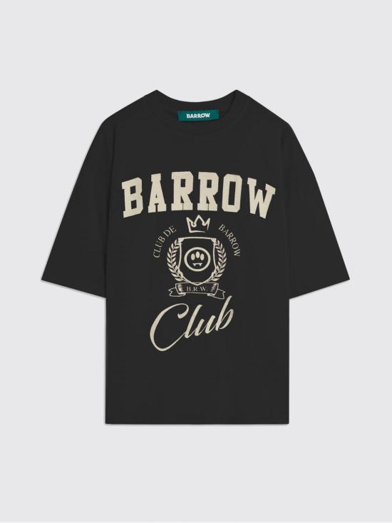 26SS 바로우 반팔 티셔츠 S6BWUATH019 110 Black - BARROW
