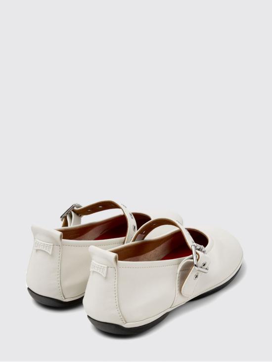 26SS 캠퍼 플랫 슈즈 K201962 002 RIGHT NINA 0 White - CAMPER