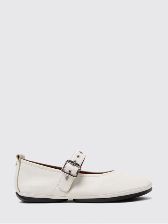 26SS 캠퍼 플랫 슈즈 K201962 002 RIGHT NINA 0 White