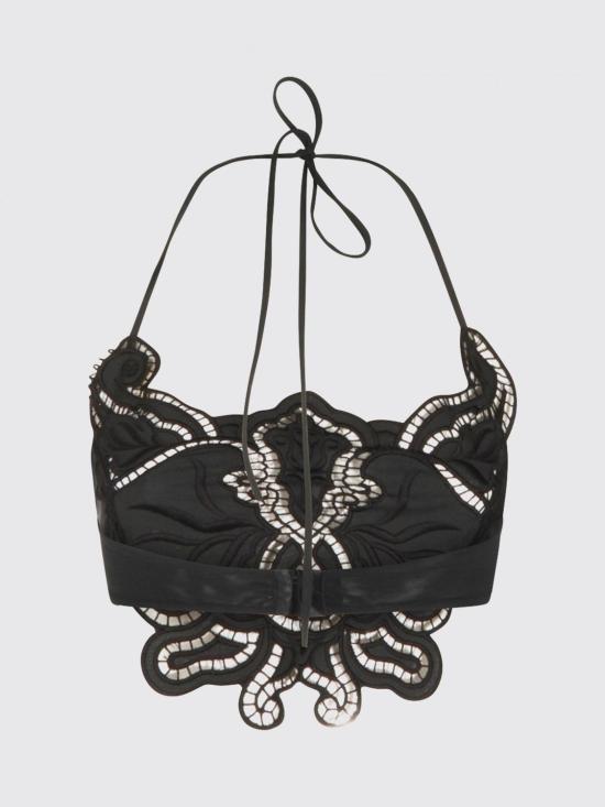 26SS 블루마린 민소매 티셔츠 P644C242A N0990 Black - BLUMARINE