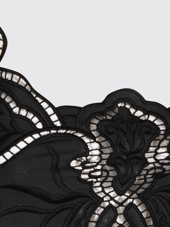 26SS 블루마린 민소매 티셔츠 P644C242A N0990 Black - BLUMARINE