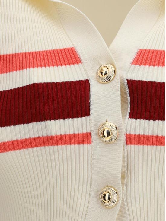 26SS 셀프 포트레이트 가디건 SS26061CC CREAM Yellow Cream - SELF PORTRAIT