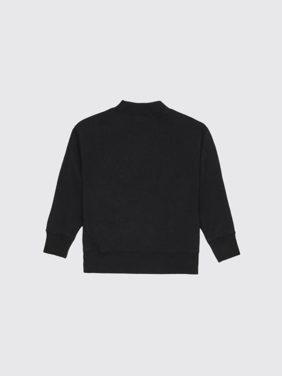 26SS [키즈] 팜앤젤스 풀오버 PBBA012S26FLE006 110 Black - PALM ANGELS