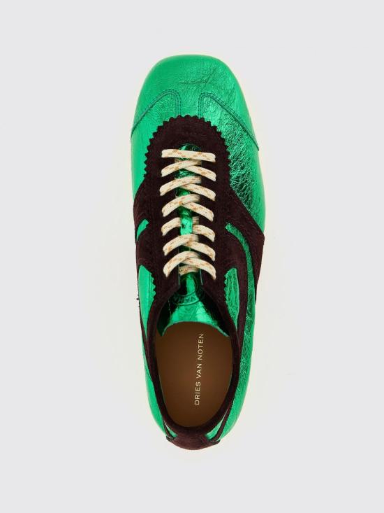 26SS 드리스 반 노튼 스니커즈 2610117220207 608 Green - DRIES VAN NOTEN