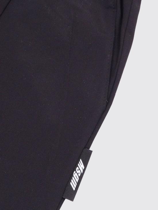 26SS [키즈] 엠에스지엠 스트레이트 팬츠 S6MSJBPA252 110 Black - MSGM