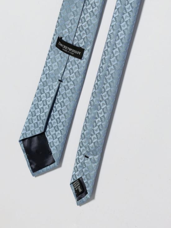 26SS 엠포리오 아르마니 넥타이 3400752R612 20431 Gnawed Blue - EMPORIO ARMANI