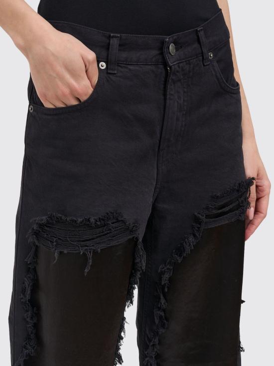 26SS 하이쿠레 데님 팬츠 HEW03330GF181PX T0491 Black - HAIKURE