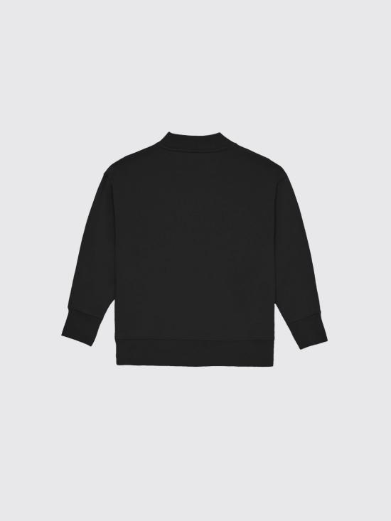 26SS [키즈] 팜앤젤스 풀오버 PBBA012S26FLE001 110 Black - PALM ANGELS