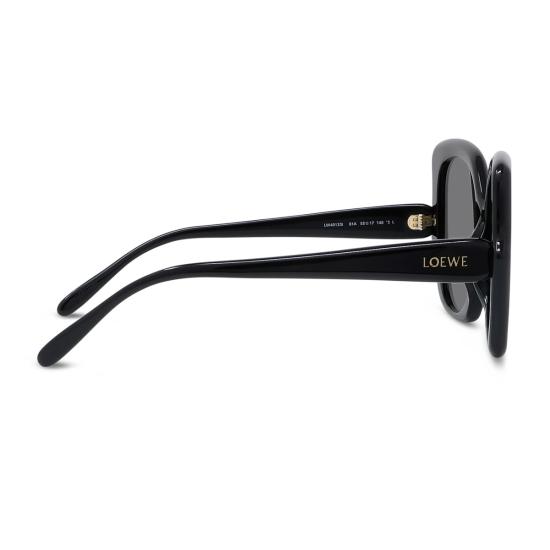  로에베 안경 LW40133 슬림 선글라스 네로 - LOEWE