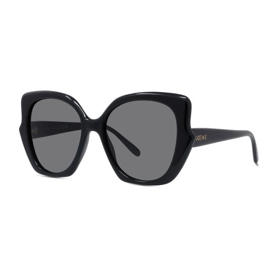  로에베 안경 LW40133 슬림 선글라스 네로 - LOEWE