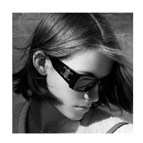  셀린느 안경 CL40282 U 트리옹프 XL 선글라스 터키석