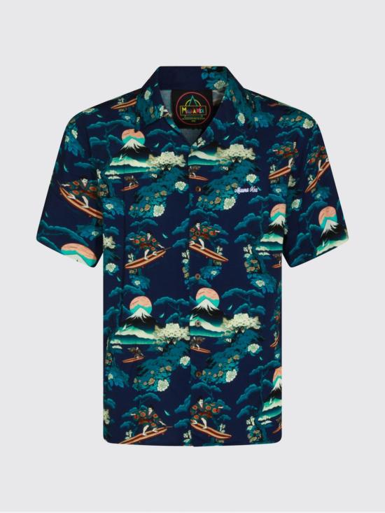 26SS 마우나케아 반팔 셔츠 MKU142 BN Blue 1 - MAUNA KEA