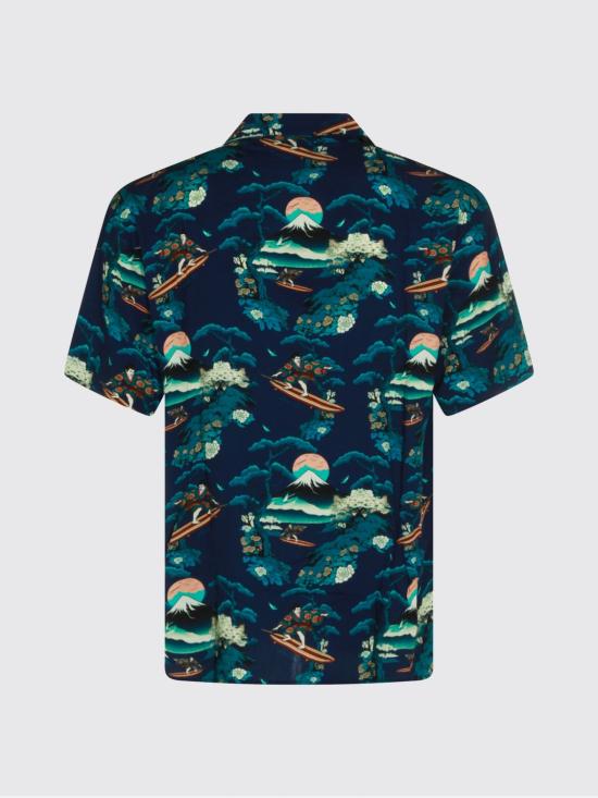 26SS 마우나케아 반팔 셔츠 MKU142 BN Blue 1 - MAUNA KEA