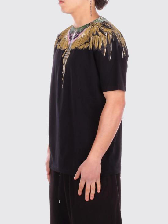 26SS 컨트리 오브 밀란 반팔 티셔츠 S6CMMATH032 110 Black - COUNTY OF MILAN