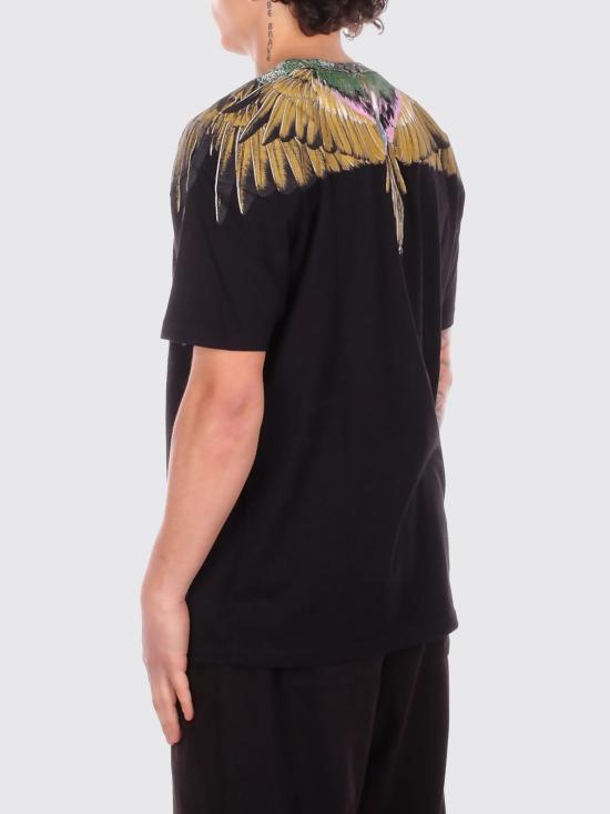 26SS 컨트리 오브 밀란 반팔 티셔츠 S6CMMATH032 110 Black - COUNTY OF MILAN