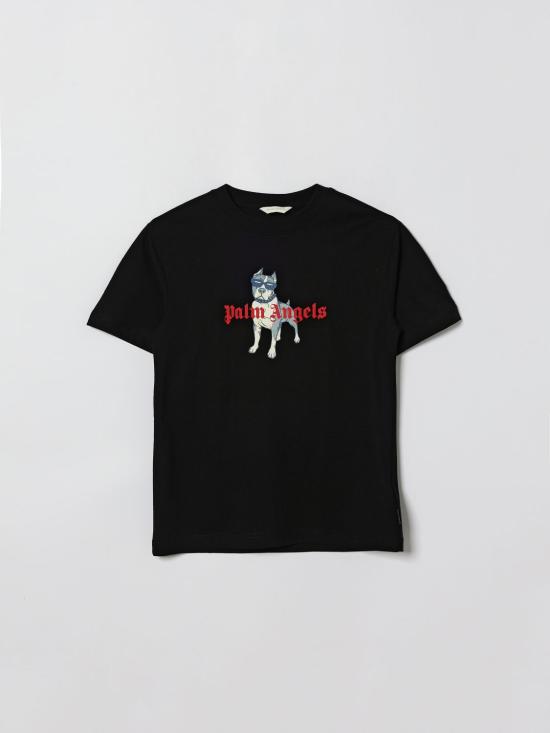 26SS [키즈] 팜앤젤스 티셔츠 PBAA003S26JER008 110 Black