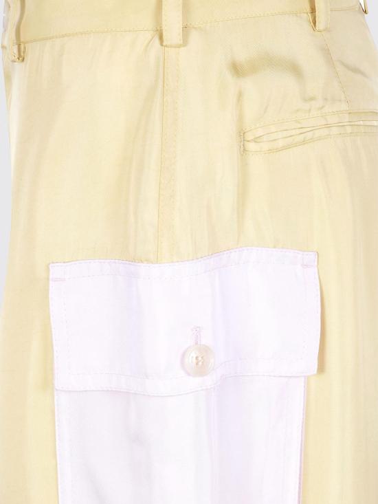 26SS 마르니 팬츠 PAMA0637Q0UTVA53 00Y16 Yellow - MARNI