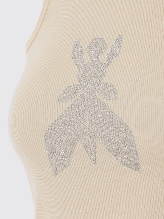 26SS 파트리지아페페 민소매 티셔츠 8M1768J373 W413 White - PATRIZIA PEPE