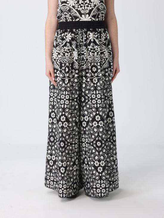 26SS 위켄드막스마라 팬츠 2615131013600 001 Black