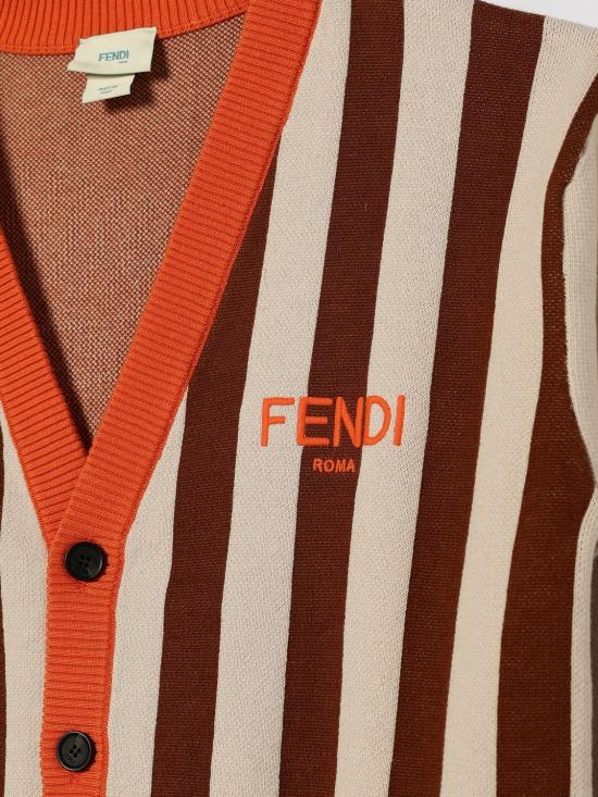 26SS [키즈] 펜디 풀오버 JMG138AVVS F1UPR Camel - FENDI