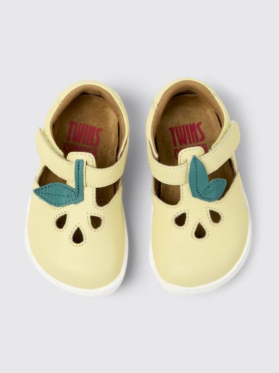 26SS [키즈] 캠퍼 스니커즈 K800679 001 TWINS 0 Yellow - CAMPER