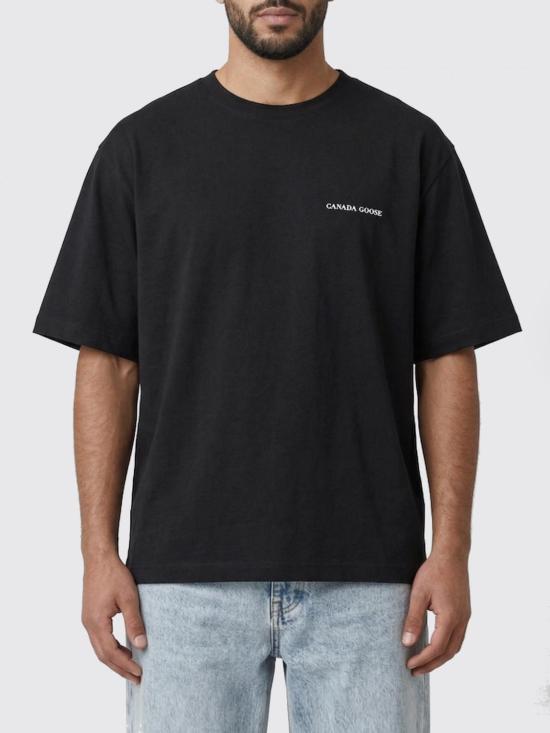 26SS 캐나다구스 반팔 티셔츠 1328M1 9061 Black