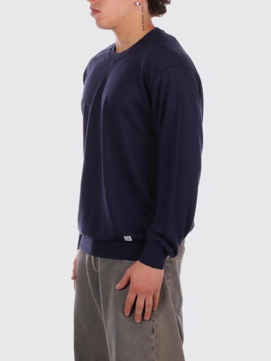 26SS 씨피 컴퍼니 스웨터 20CMKN124A110307A 888 Blue - C.P. COMPANY