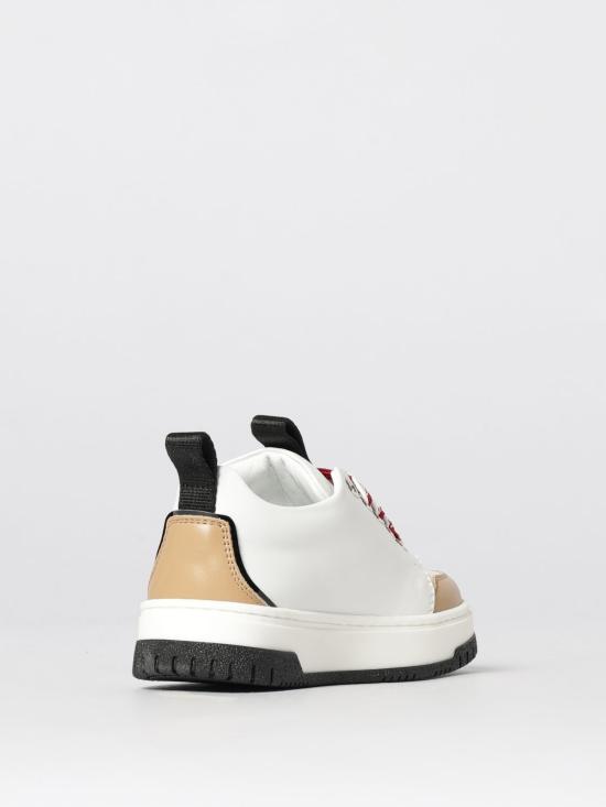 26SS [키즈] 모스키노 스니커즈 83090 4 White - MOSCHINO