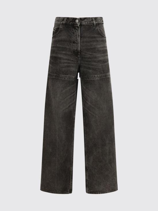 26SS 디 아티코 데님 팬츠 260WCP00277CCC129WS 414 Black - THE ATTICO