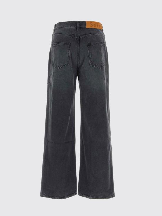 26SS 세퍼 데님 팬츠 MSS26RELAXEDBLA BLAWORWAS Denim - SEFR