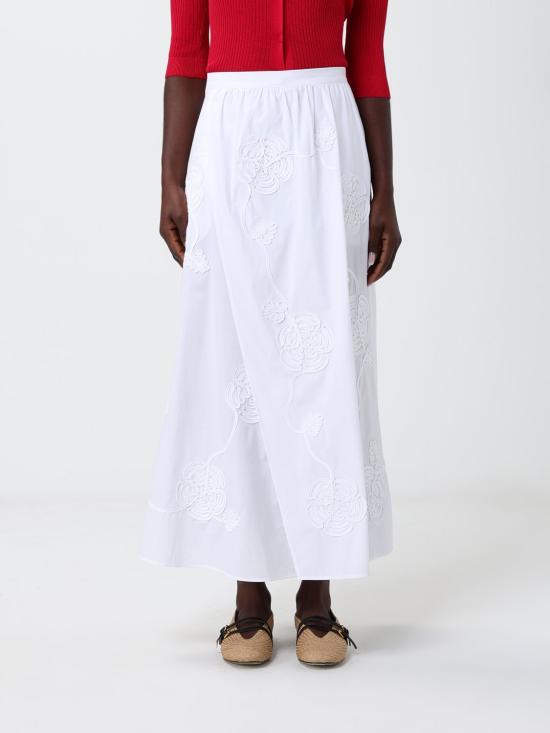 26SS 리우조 롱 스커트 CA6178T039A 11111 White