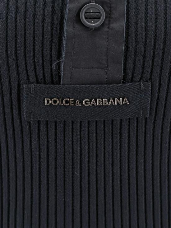 26SS 돌체앤가바나 긴팔 티셔츠 G8TF3THU7WR N0000 Black - DOLCE & GABBANA