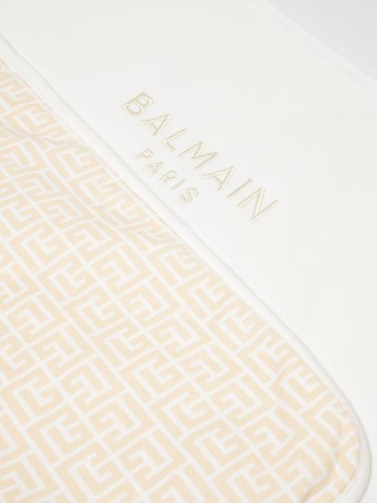 26SS [키즈] 발망 침구 BY0620Z3278 100BG White - BALMAIN