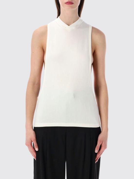 26SS 베르사체 민소매 티셔츠 10245131A17888 1W000 White