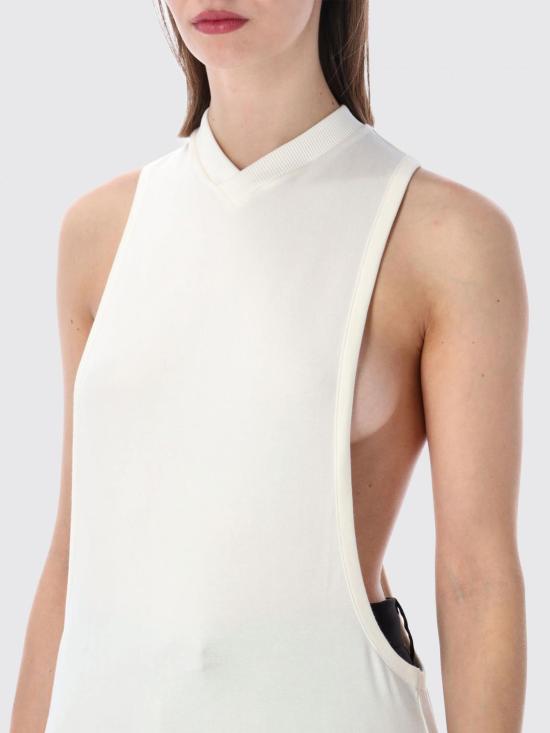 26SS 베르사체 민소매 티셔츠 10245131A17888 1W000 White - VERSACE